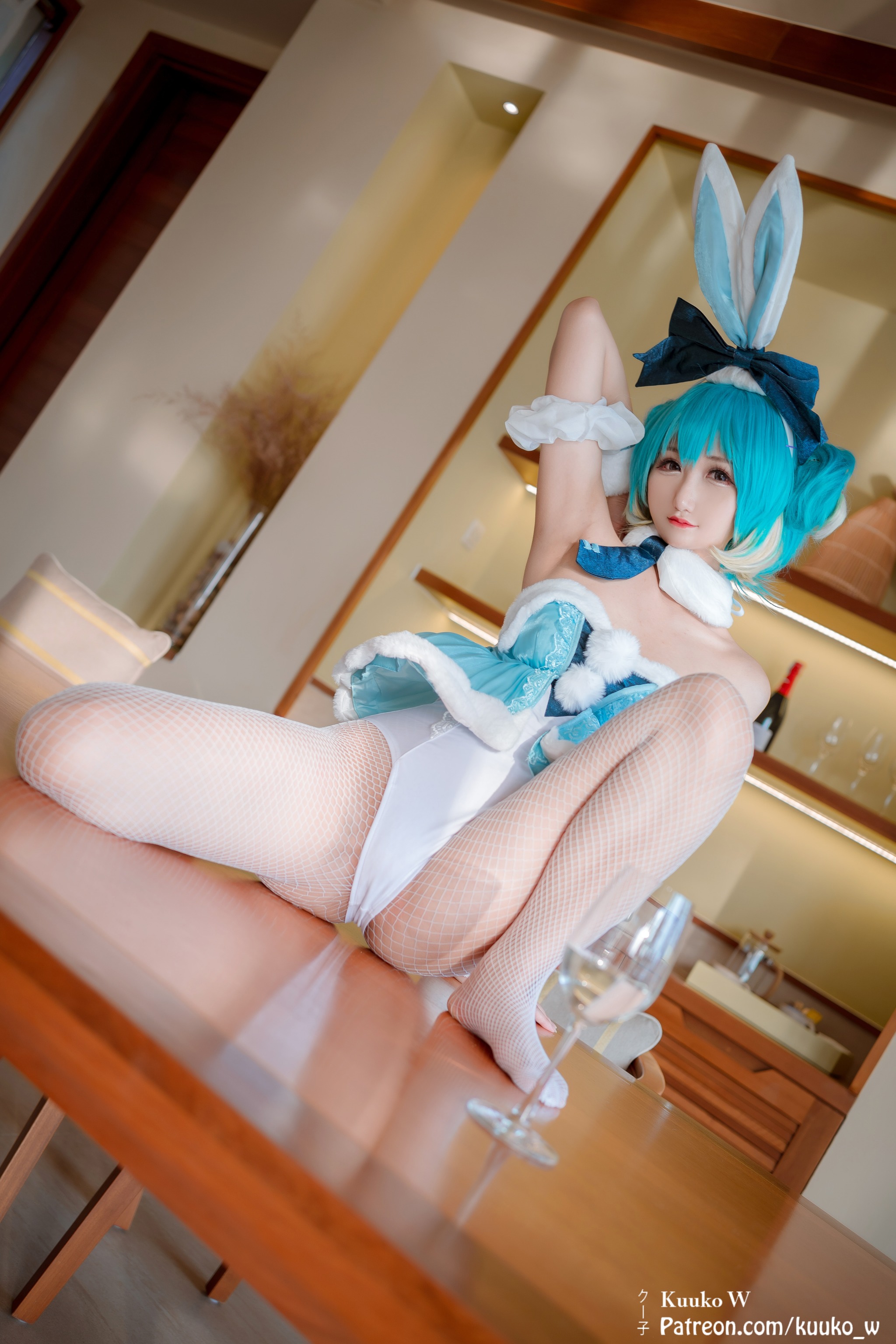 图片[1]-Kuuko W – NO.053 Miku Bunny[46P]-XikXak